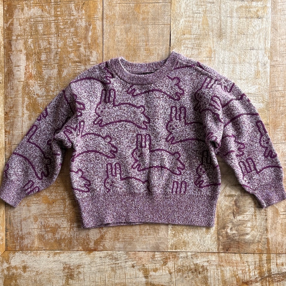 Tea Collection Bunny Sweater XS(2-3)